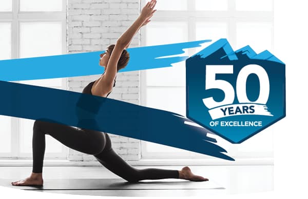 Woman doing yoga